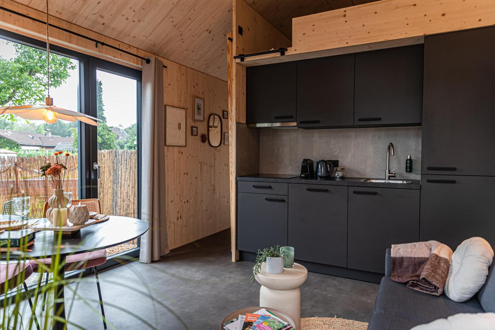 Vakantiehuis Tinyhouse 2 Pers Met Hottub